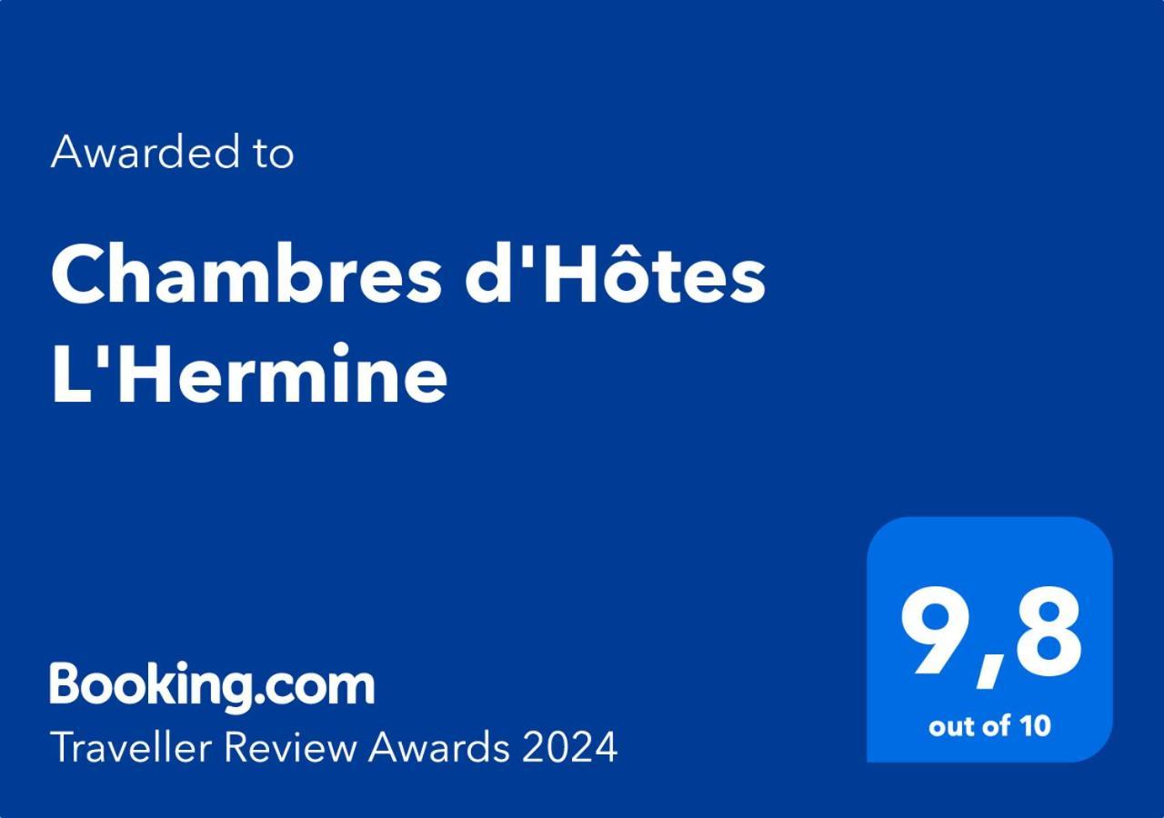 Chambres D'Hotes L'Hermine Vineuil Vineuil  Екстериор снимка